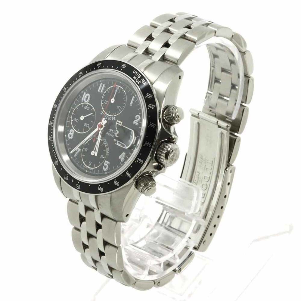 Tudor Chronotime Tiger 79260 Men's Watch, Date, Black, Automatic Movement - Picture 3 of 7